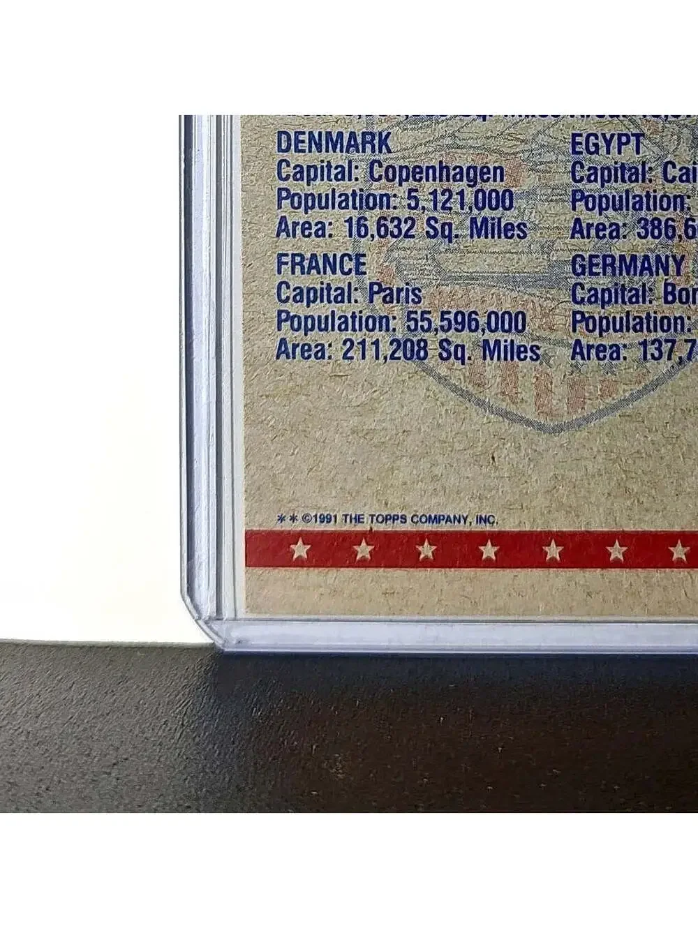 In Flight with A-7s 1991 Topps Desert Storm #80 Card
